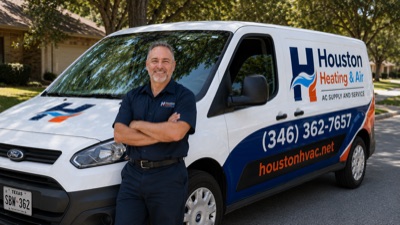 HVAC maintenance of residential AC condenser unit